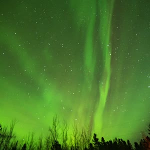 Timelapse de Aurora Boreal